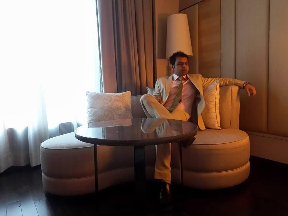 Master tailor at work